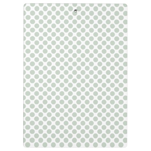 Minimal moderne Dot-Zwischenablage Klemmbrett (Rückseite)