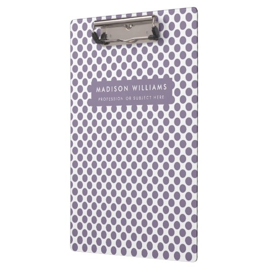 Minimal moderne Dot-Zwischenablage Klemmbrett (Links)