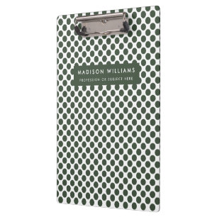 Minimal moderne Dot-Zwischenablage Klemmbrett