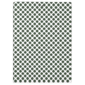 Minimal moderne Dot-Zwischenablage Klemmbrett (Rückseite)