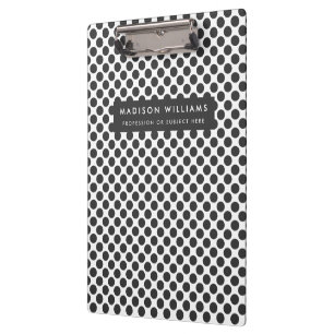 Minimal moderne Dot-Zwischenablage Klemmbrett
