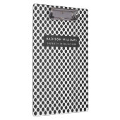 Minimal moderne Dot-Zwischenablage Klemmbrett (Rechts)