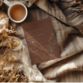 Minimal moderne einfache Hochzeit Einladung