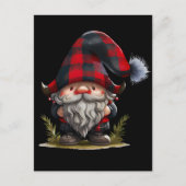 Minimal Moderne frohe Weihnachten Postkarte (Vorderseite)