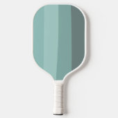 Minimal moderne, mint grüne, türkisfarbene Retrost Pickleball Schläger (Rückseite)