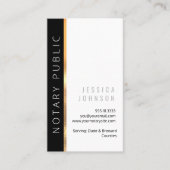 Minimal moderne Schwarz & Weiß Gold kundenspezifis Visitenkarte (Vorderseite)