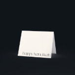 Minimal moderne Schwarz-weiße Hanukkah Blank Custo Feiertagskarte<br><div class="desc">Minimal moderne Schwarz-weiße Hanukkah Blank Custom Holiday Card</div>