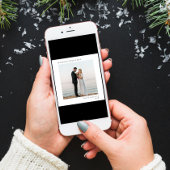 Minimal Moderne Verheiratete Weihnachten 2 Foto