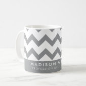 Minimal moderne Zigzag-Tasse Kaffeetasse (Vorderseite Links)