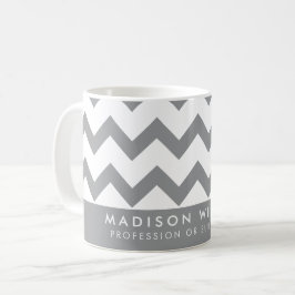 Minimal moderne Zigzag-Tasse Kaffeetasse