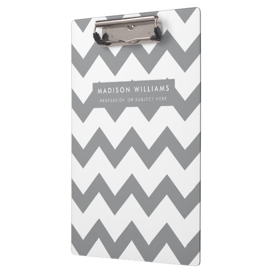 Minimal moderne Zigzag-Zwischenablage Klemmbrett (Links)