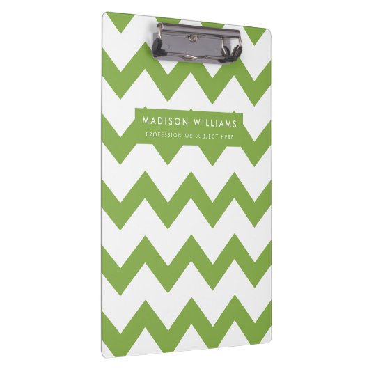 Minimal moderne Zigzag-Zwischenablage Klemmbrett (Rechts)