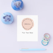 Minimal Moderner Blush Salon und Wellness-Center B Flyer (Einzeln)