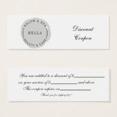 Minimal Moderner Grausalon und Wellness-Center Dis (Vorne & Hinten)