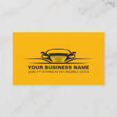 Minimal moderner Reparaturmechanismus Visitenkarte (Rückseite)