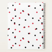 Minimal Modernes Herz - Hochzeitsplaner Planer (Rückseite)