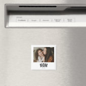 Minimal Mom Etabliert Foto Magnet (In Situ (Geschirrspüler))