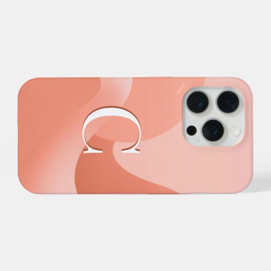 Minimal Monogram C Phone Case iPhone Hülle (Rückseite (Horizontal))