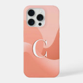 Minimal Monogram C Phone Case iPhone Hülle (Rückseite)