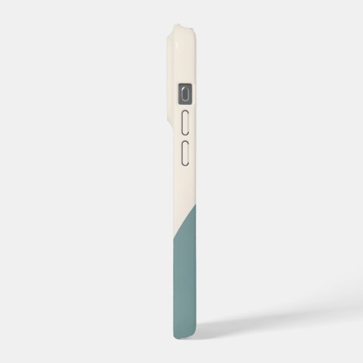 Minimal Monogram N Phone Case – Modern Aesthetic D iPhone Hülle (Linke Seite)