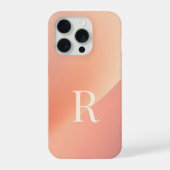 Minimal Monogram R Phone Case – Aesthetic Letter R iPhone Hülle (Rückseite)