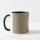 Minimal Moon & Gold Stars Celestial Coffee Mug Tasse (Links)