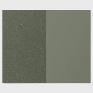 Minimal Moss Green Gift Wrap Paper - Anpassbar Geschenkpapier