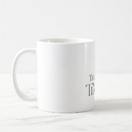 Minimal Motivational Mug-Quote Coffee Cup Kaffeetasse