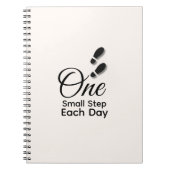 Minimal Motivational Notebook – Quote Journal Notizblock (Vorderseite)