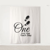Minimal Motivational Wall Tapestry Wandteppich (Vorderseite)