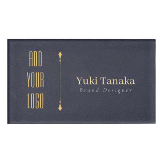 Minimal Name Badge | Elegant Magnetic Acrylic Name Namenschild