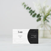 Minimal Networking Business Card Visitenkarte (Stehend Vorderseite)