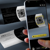 Minimal Networking Business Card Visitenkarte