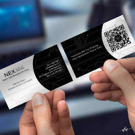 Minimal Networking Business Card Visitenkarte