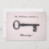 Minimal neue Zuhause-Adresse Alter Schlüssel auf R Ankündigung (Vorderseite)