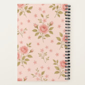 Minimal Neutral Abstract Notebook Notizblock (Rückseite)