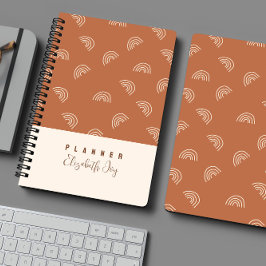 Minimal Neutral Boho Customizable Planner Planer