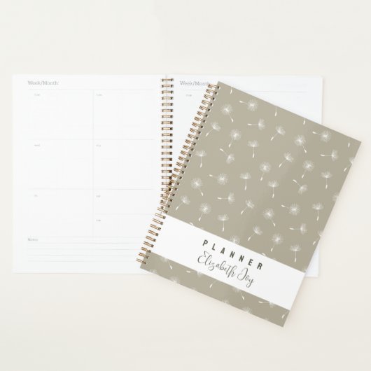 Minimal Neutral Customizable Planner Planer (Anzeige)