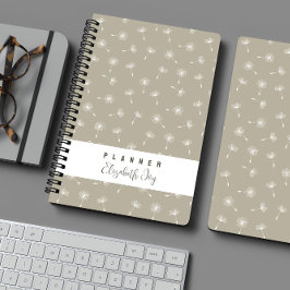Minimal Neutral Customizable Planner Planer