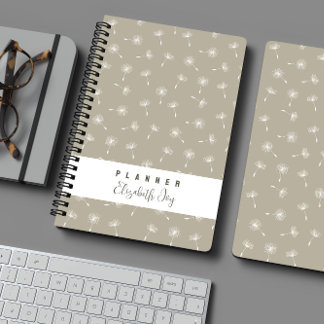 Minimal Neutral Customizable Planner Planer