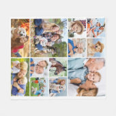 Minimal Niedlich Einfache Einmaligkeit 12 FotoColl Fleecedecke (Vorderseite (Horizontal))