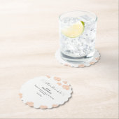 Minimal niedlich ist sie auf Cloud 9 Brautparty De Untersetzer (Vor Ort)