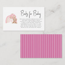 Minimal niedlich rosa moderne Teddybärengehege