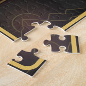 Minimal One-Stroke Mountain Ridge | Sunrise Line Puzzle (Seite)