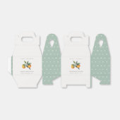 Minimal Orange Fauna Beratung für Mama Baby Dusche Geschenkschachtel (Ungefaltet)