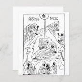 Minimal-Orthodoxe Krippe (Vorne/Hinten)