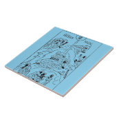 Minimal-Orthodoxe Krippe Fliese (Seite)