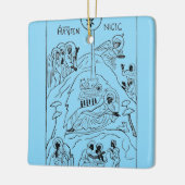 Minimal-Orthodoxe Krippe Keramikornament (Links)