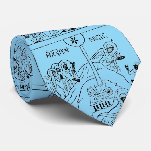 Minimal-Orthodoxe Krippe Krawatte (Gerollt)