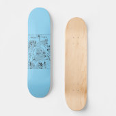 Minimal-Orthodoxe Krippe Skateboard (Vorderseite)